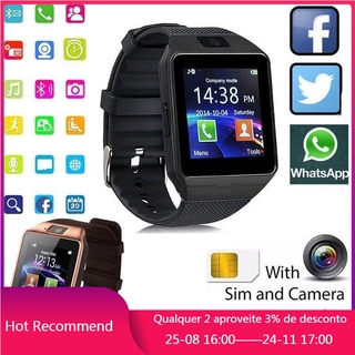 SWA Smartwatch DZ09 Reloj Inteligente DZ09-U9 Cámara GSM Tarjeta Sim Pulsera Impermeable