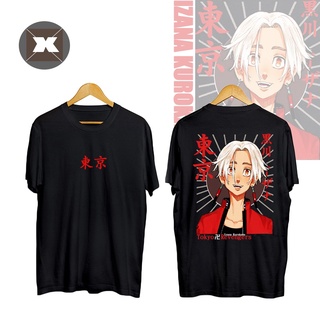 Tokyo Revengers-Izana Kurokawa T-shirt Short Sleeve Tops Tokyo Manji Gang Mikey Tee Shirt Plus Size Anime