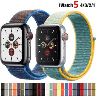 Para iWatch 6 iWatch SE correa de Nylon para Apple watch 5 banda 44 mm 40 mm iWatch banda 42 mm 38 mm deporte Loop correa de reloj pulsera Apple watch 5 6 SE 4 3 2 1 38 40 44 mm