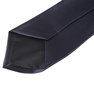 hombre azul oscuro polyster cremallera cremallera corbata corbata corbata (5)
