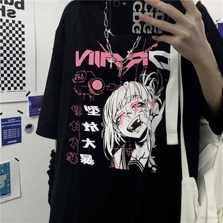 Punk Gothic Style T-shirts Loose Streetwear Harajuku Short Sleeve Top Summer Hip-hop Fashion Female Tshirt Plus size recommend recommend