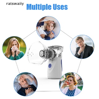 ratswaiiy nebulizador portátil nebulizador médico inhalador silencioso humidificador cl