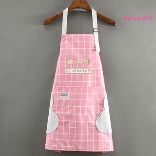 <XAVEXBXL> Waterproof Adjustable Apron Different Styles Easy to Wear Cute Cooking Apron for Kids (9)