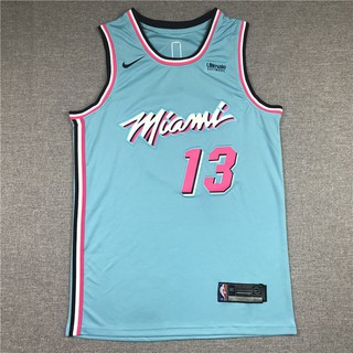 140 2021 NEW STYLE NBA MEN Basketball Jerseys Sportswear Miami Heat ADEBAYD 3 BLUE CITY EDITION S XXL