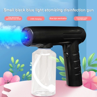 Pistola De desinfección De aerosol Atomizador Nano con luz Azul inalámbrica 2800