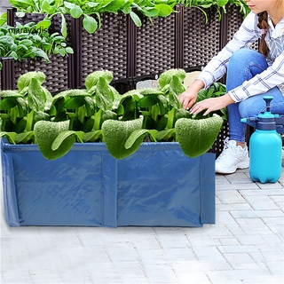 marayadiss - bolsa de crecimiento de plantas azules, reutilizable para balcón