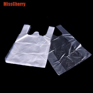 [MissCherry] 52pcs 20*30 cm camiseta de plástico al por menor compras supermercado bolsas de embalaje,
