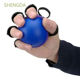 Shengda Fitness Grip Ball Hemiplegia - entrenador de dedos, práctica de goma, cinco dedos, ancianos, recuperación, entrenamiento de fuerza, ejercitador de dedos, Multicolor