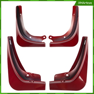 Front And Rear Mudguards For Tesla Model 3 Car