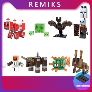 Lego Juguetes Minifiguras Minecraft Game Series Shrem Sedae My World Child Education Assembly Bloques De Construcción X0298