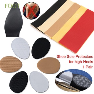 FOOT 1Pairs Women Shoes Bottoms Cover Accessories Foot Shoe Sole Protectors Non-Slip Shoe Care Kit Silicone Self Adhesive for high-Heels/Multicolor (1)