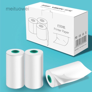 Meituo 3 rollos de papel de impresora térmica para Mini impresora, DD portátil inalámbrico