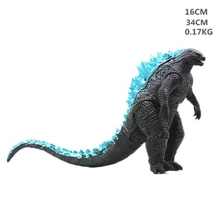 2021 Godzilla VS King Kong Of Monsters-Muñeca De Goma Suave , Figura De Acción De PVC , Modelo Hecho A Mano , Dinosaurio