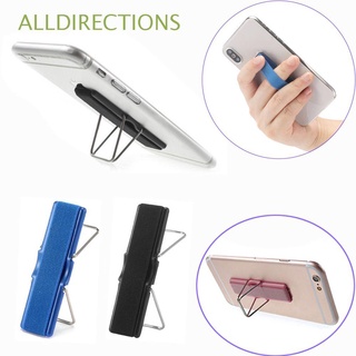 Alldirections para teléfono Tablet Ipad anillo de dedo soporte elástico montaje adhesivo trasero banda de agarre de dedo Sling/Multicolor