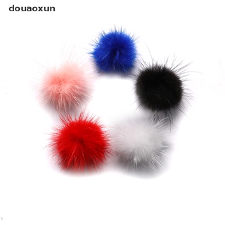 Douaoxun 10PCS Nails Art Design Mini Pom Poms Mink Fur Ball DIY Pompones Sewing Supplies CL