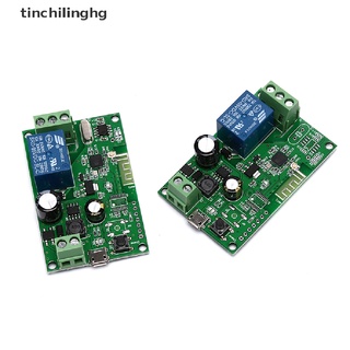 [tinchilinghg] 5v-12v autobloqueo sonoff wifi inalámbrico smart switch módulo de relé app control [caliente]
