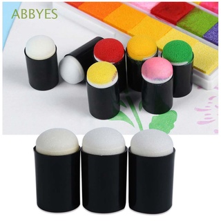ABBYES DIY Finger Painting Crafts Art Tools Painting Sponge Drawing Daubers 10pcs/set Paint Chalk Kids Painting Tool