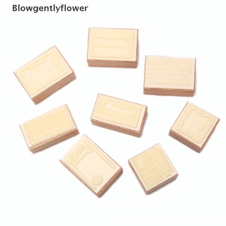 blowgentlyflower sello de fabricación de tarjetas montado en madera sellos de goma para manualidades manualidades scrapbooking planner bgf (6)