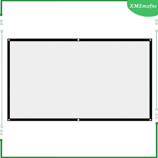 proyector simple 120\\\" pulgadas hd plegable pantalla plegable para cine en casa