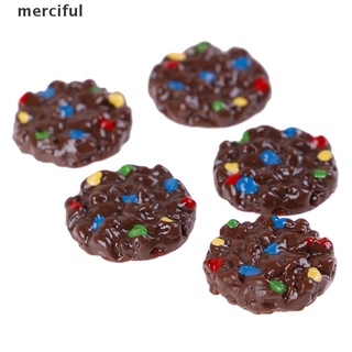 5 pzs polímero de galletas de frijol de chocolate misericordioso para niños modelado arcilla diy accesorios cl