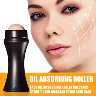 BRATSCH Facial Shiny Volcanic Roller Face Beauty Rolling Ball Massager Oil Control Stone Reusable Facial Cleaning Oil Control Blemish Remover Changing Pores Face Skin Care Tool Oil Absorption Rolling Ball/Multicolor (6)
