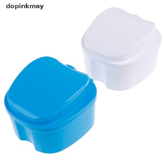 Dopinkmay 1PC Cleaning teeth Case Dental False Teeth Storage Box Container Denture Boxs CL
