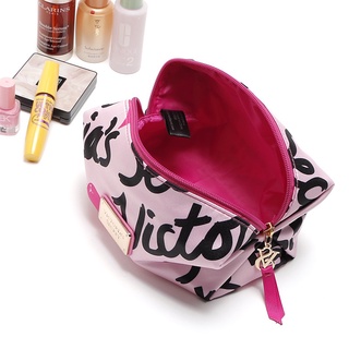 HOT SELL !!! Victoria Secret Vs Novo Make Up Bag Wash Bag Bolsa De Armazenamento Portátil Saco De Viagem De Embreagem Grande Capacidade Saco De Cosmética (3)