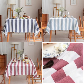 Mantel de algodón y lino para el hogar rectangular mantel de mesa de jardín café mantel