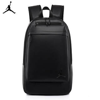 Air Jordan mochila de cuero de la PU mochila de viaje al aire libre bolsa de estudiante AJ bolsa de la escuela bolsa de ordenador Unisex