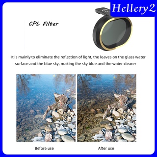 [HELLERY2] 4 piezas de filtro de lente de cámara ND8 ND16 ND32 ND64 Drone piezas para FIMI X8 SE (3)