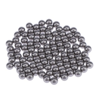 paquete de 100 bolas de mezcla de pintura de acero inoxidable suave de 5 mm accesorios