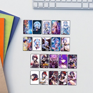 10 Unids/set Genshin IMPACT CHARACTER CARD EDITION PhotoCard Lomo Tarjetas Postal Para Fans Colección (2)