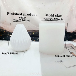 Reutilizable geométrica artesanía antiadherente aromaterapia DIY herramienta jabón fácil Demold vela molde