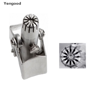 Yengood recortador De Nariz Manual De acero inoxidable lavable/lavable Para el Cuidado De la cara/Nariz/oreja (3)