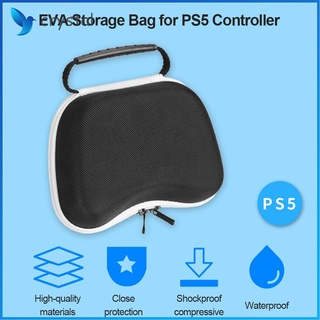 Crystal impermeable controlador EVA Shell para PS5 Xbox a prueba de golpes funda protectora