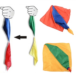 [sudeyte] cambio de color bufanda de seda truco mágico chiste herramientas mago suministros juguetes