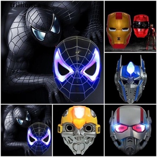 Hotsale Máscara Led Super héroe/Hulk/iron man/avengers/Batman/Hulk (Bigsale)
