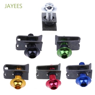 Jayees 5x15mm tuercas De Metal para coche De aluminio Universal Motocicleta tornillo De Motocicleta Motocicleta tornillo De coche/Multicolor