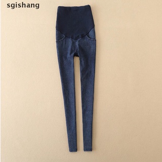 sgisg moda mujeres embarazadas pantalones delgados skiny jeans casual pantalones vaqueros de maternidad. (8)