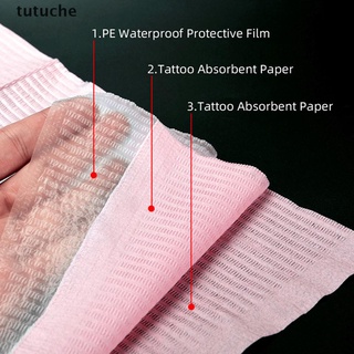tutuche 20/125pcs absorbente tatuaje mantel desechable toalla de papel de limpieza cl