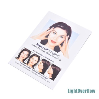 [Lightoverflow] 40 piezas/Set de cintas de elevación facial instantánea para el cuello y los ojos antiarrugas (7)