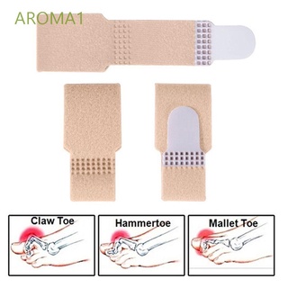Aroma1 fibra elástica cuidado de los pies herramienta de ortosis separador de dedos del dedo del pie enderezador/Multicolor