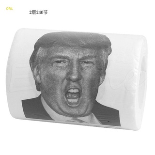Onl Donald Trump Humor higiénico rollo De Papel novedad divertido Gag regalo Dump Moda