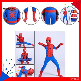 tm disfraz de fiesta lavable cosplay película personaje spider man disfraz multifuncional para el juego