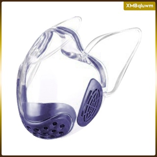 máscara duradera combinar plástico reutilizable transparente transparente protector (3)