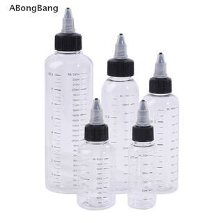 Abongbang/30ml-250ml Plástico PET Capacidad Líquida Gotero Botellas Pigmento Tinta Contenedores [Caliente]