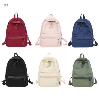 Beibao mochila de lona para mujer, mochila escolar, mochila de viaje, mochila para estudiante adolescente