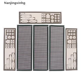 [nanjingxinhg] 3 piezas de filtro de polvo de pvc universal diy shield placa trasera para chasis de ordenador e/s [caliente]