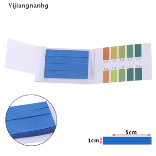 Yijiangnanhg 80×PH 0.5-5.0 Test Strips Litmus Test Paper Full Range Acidic Alkaline Indicator Hot