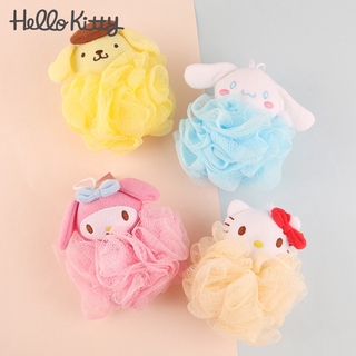 Nuevo producto Producto famoso de miniso Hello Kitty, perro canela, Melodía linda y linda, espuma, frotándose la espalda, bañándose, bola de baño (1)